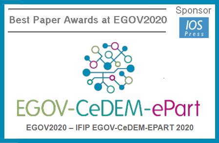 EGOV2020 best paper winners